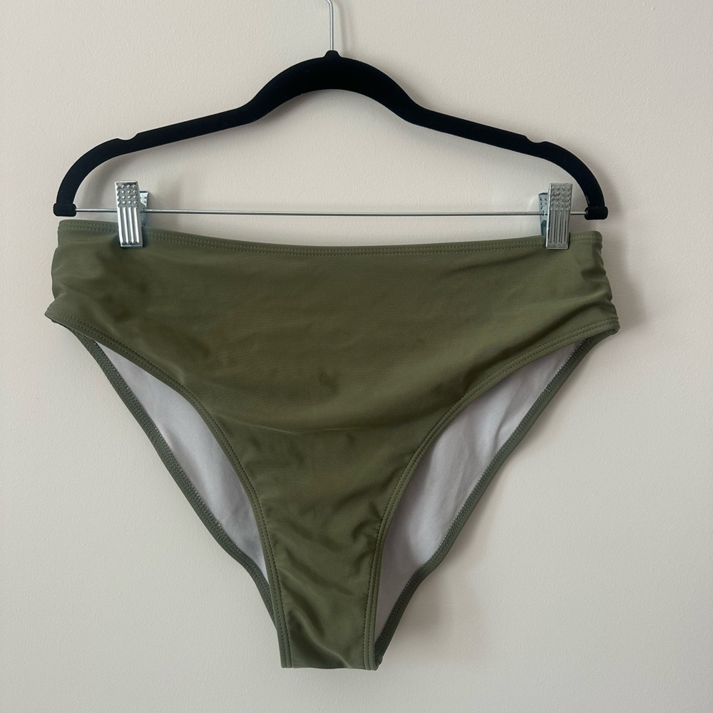SHEIN High-Waisted Swim Bottom